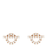 18K Rose Gold Diamond Finesse Earrings