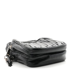 Nappa Matelasse Crossbody Black