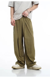 BJHG Straight-Leg Harem Pants