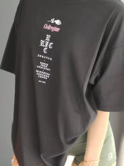 Civilregime Skull & Rose Series 200GSM Washed Short Sleeve T-shirt