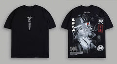 Darcsport Wolf & Street Fighter Print T-shirt