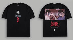 Darcsport Wolf Head & Akatsuki Print T-shirt