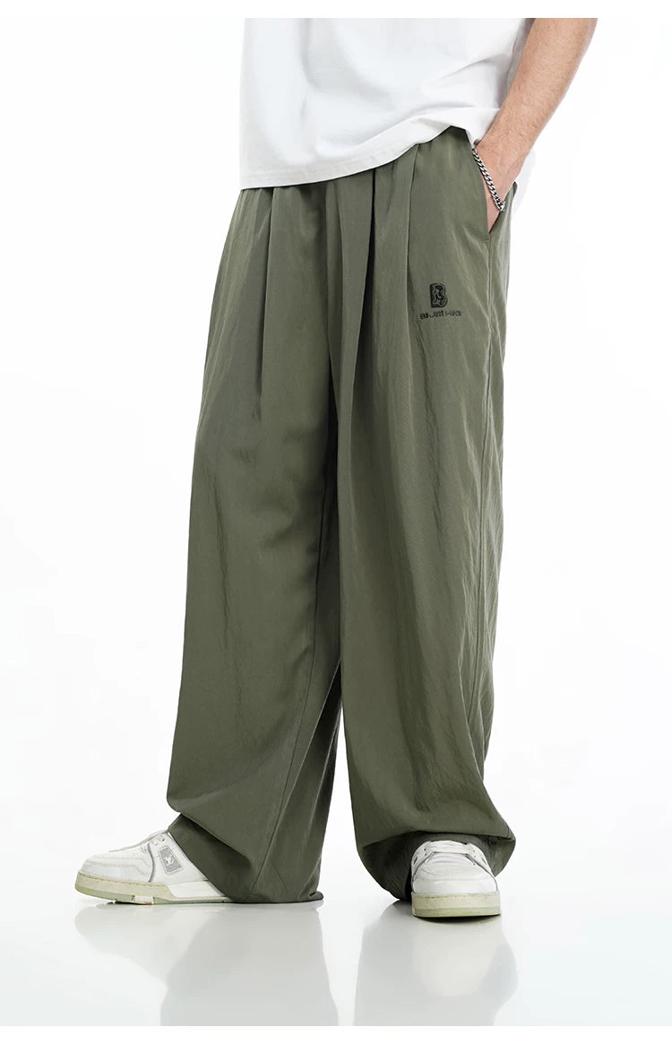 BJHG Straight-Leg Harem Pants