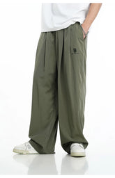 BJHG Straight-Leg Harem Pants