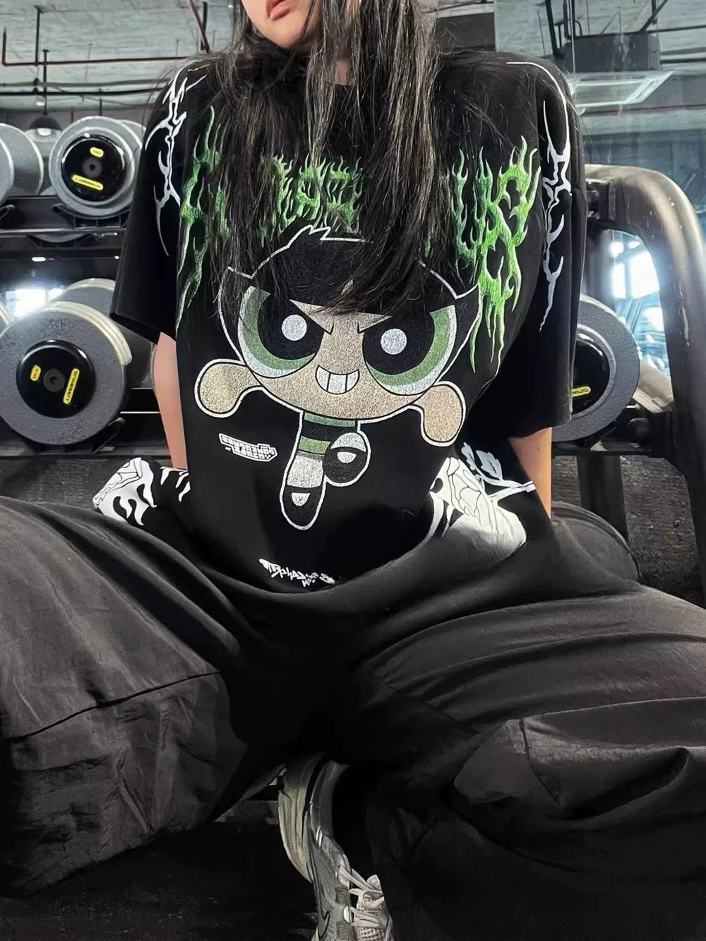 Civilregime Powerpuff Girls Series Ultra-Soft Washed T-shirt