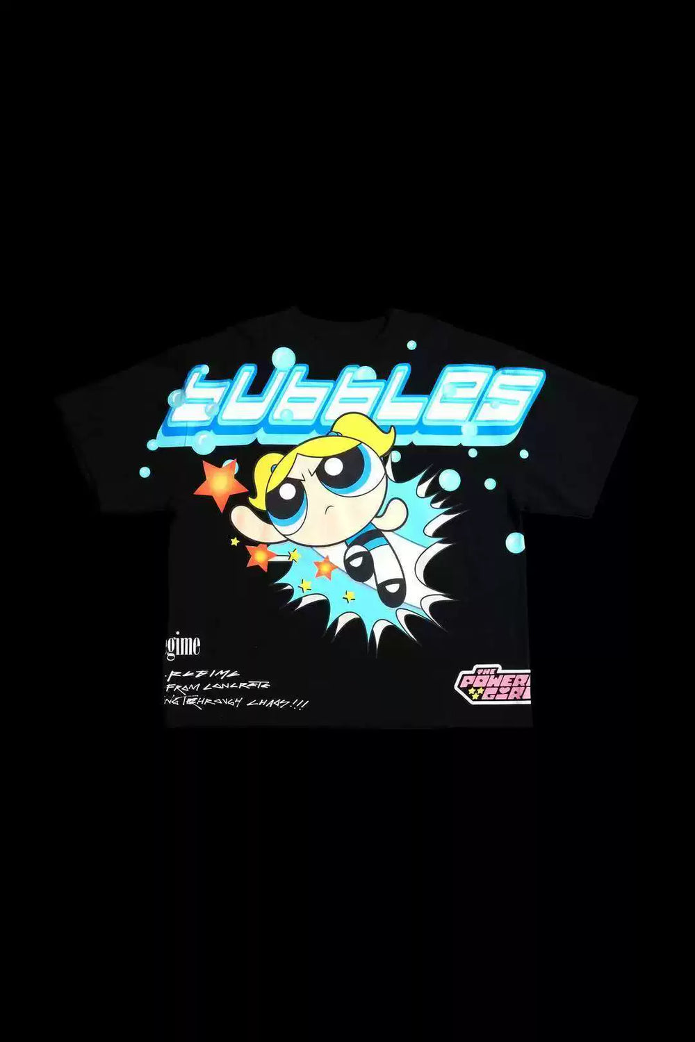 Civilregime Powerpuff Girls Series Ultra-Soft Washed T-shirt