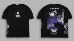 Darcsport Wolf Head & Akatsuki Print T-shirt
