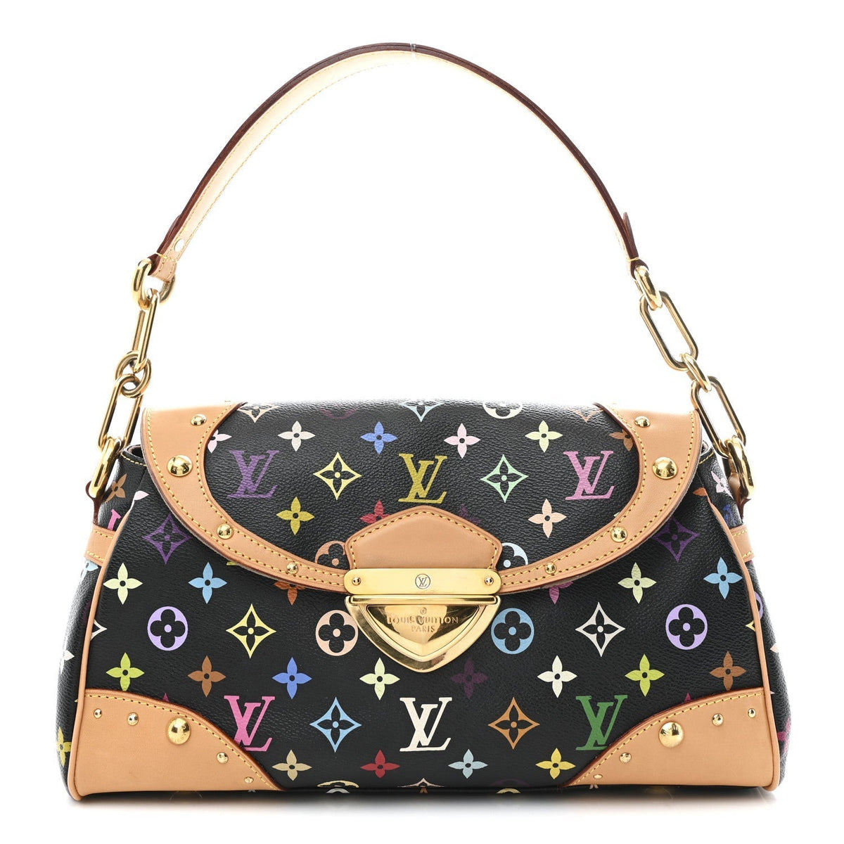 Monogram Multicolor Beverly MM Black