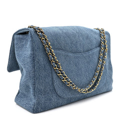 Denim Souplissimo Maxi Flap Blue