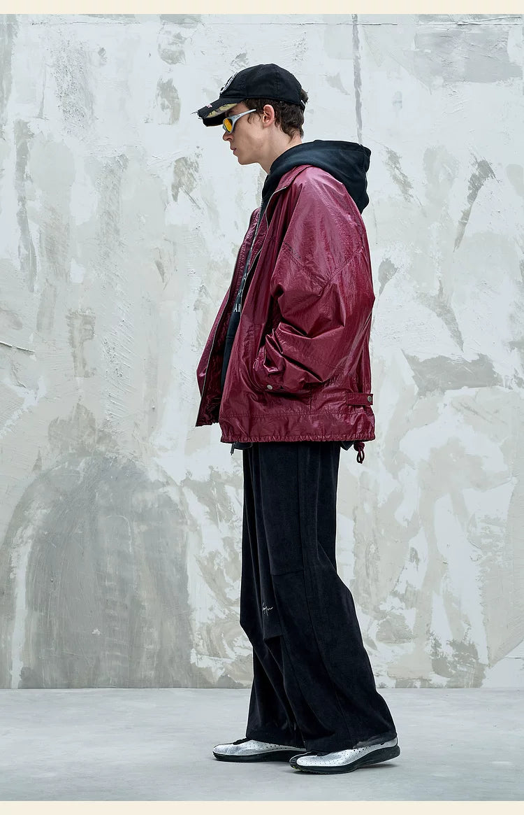 BJHG Retro Straight-Leg Sweatpants