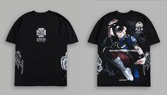 Darcsport Wolf & Street Fighter Print T-shirt