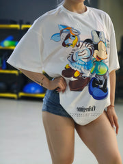 Civilregime Disney Series 200GSM Washed Short Sleeve T-shirt