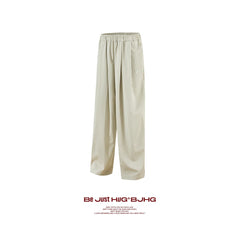 BJHG Straight-Leg Harem Pants