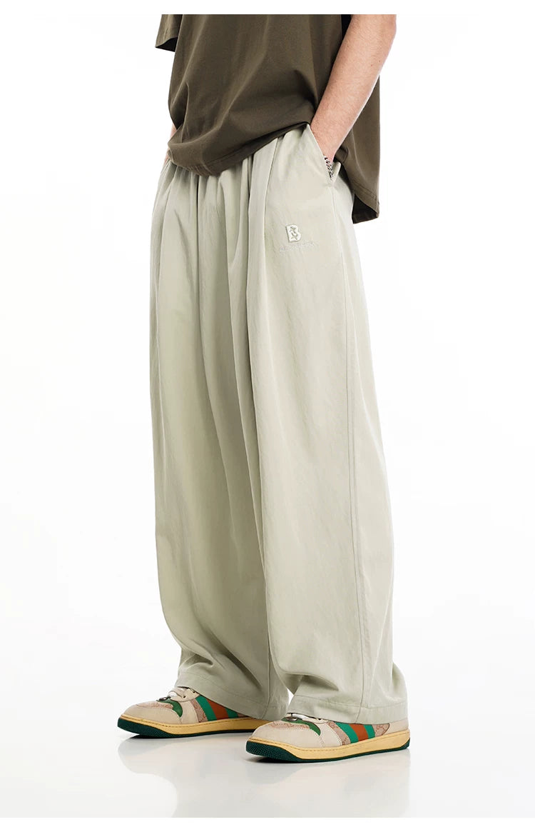 BJHG Straight-Leg Harem Pants