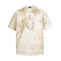 Thug Club Earth-Tone Distressed Tie-Dye Horseshoe T-Shirt