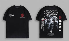 Darcsport Wolf & Street Fighter Print T-shirt