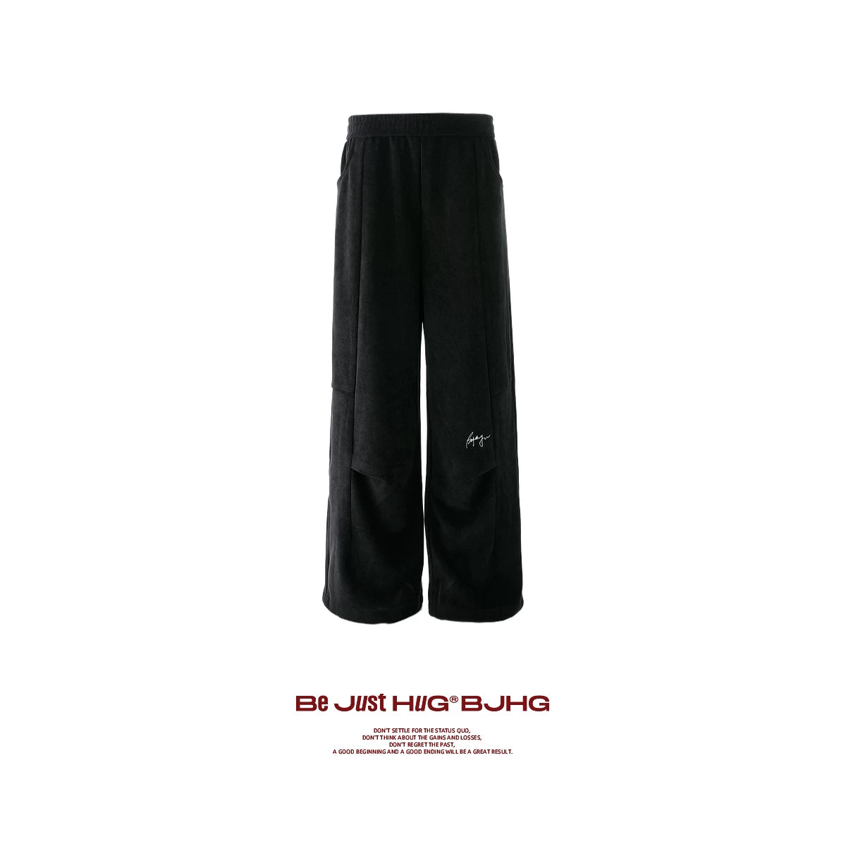 BJHG Retro Straight-Leg Sweatpants