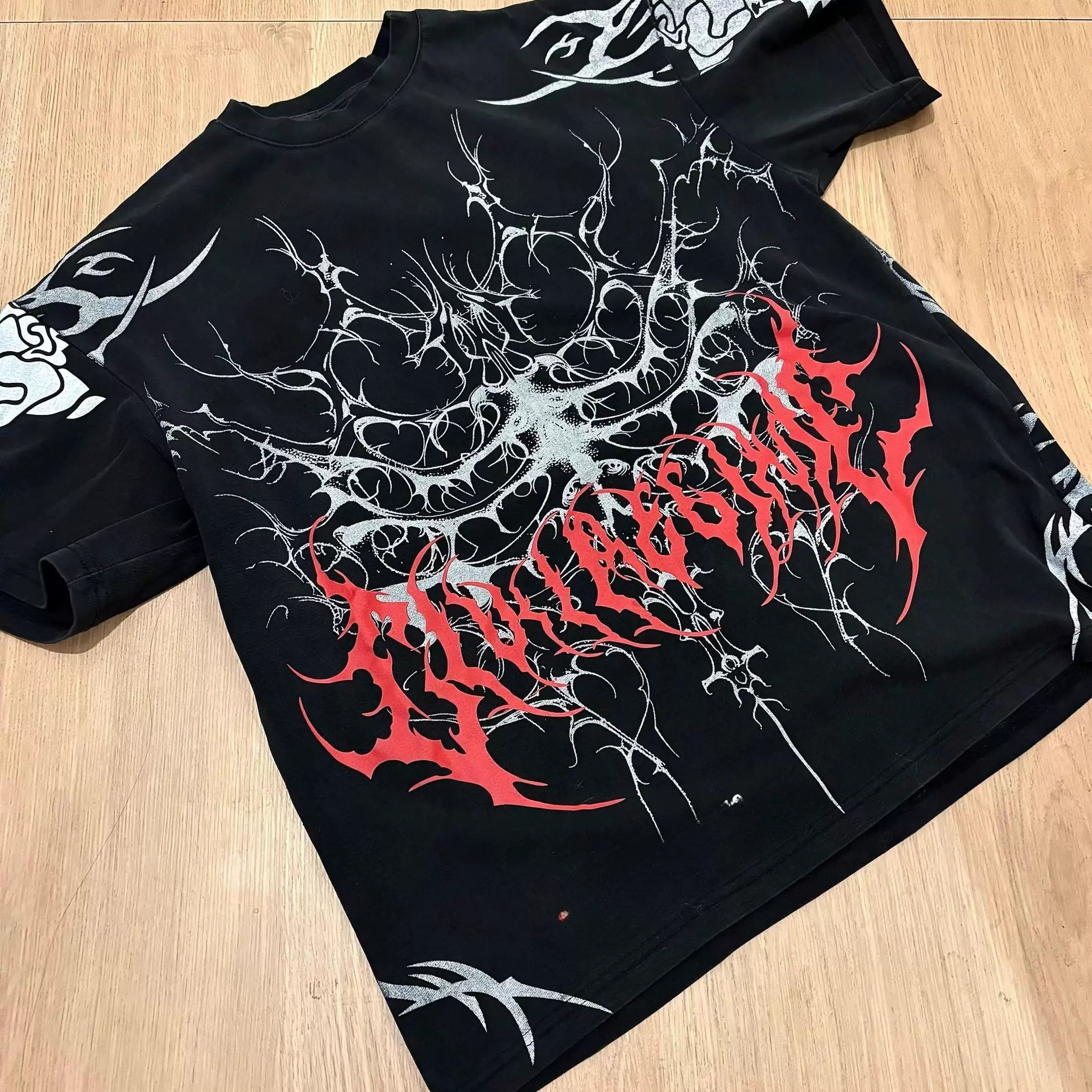 Civilregime Gothic Style Series Ultra-Soft Washed T-shirt