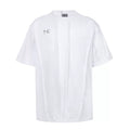 Thug Club White Pleated Technical Metal Sword Logo T-Shirt