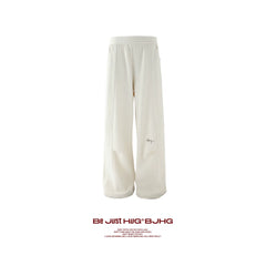 BJHG Retro Straight-Leg Sweatpants