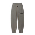 Fog Essentials Small‑Logo Dark Heather‑Grey Heavy‑Weight Relaxed‑Tapered Jogger Pants
