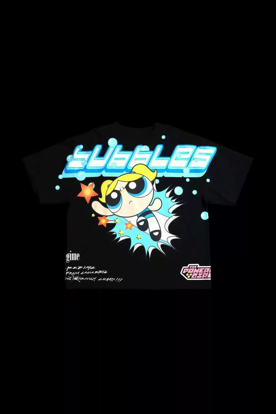 Civilregime Powerpuff Girls Series Ultra-Soft Washed T-shirt