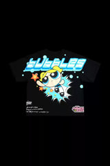 Civilregime Powerpuff Girls Series Ultra-Soft Washed T-shirt