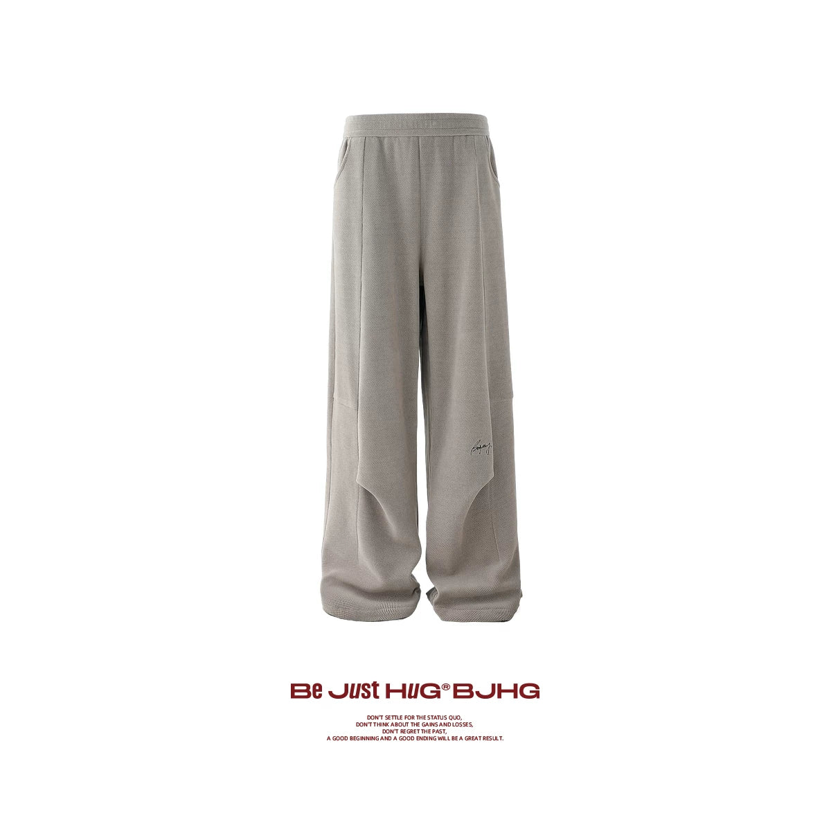 BJHG Retro Straight-Leg Sweatpants