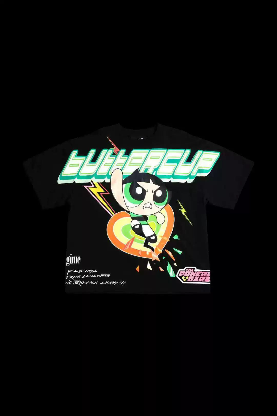 Civilregime Powerpuff Girls Series Ultra-Soft Washed T-shirt