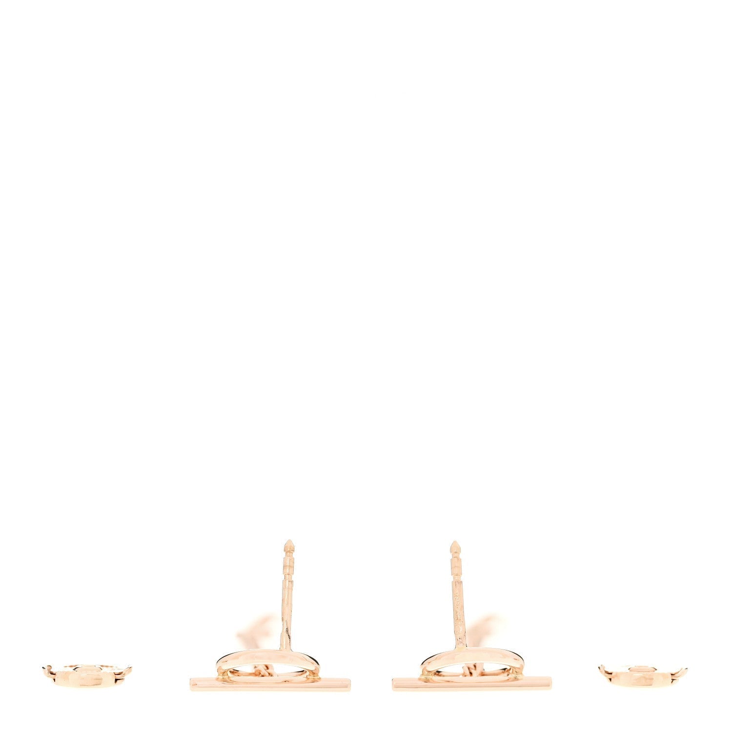 18K Rose Gold Echappee Earrings
